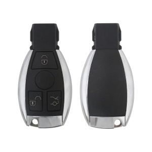 Mercedes Benz BGA Smart Key - Single Battery Shell - 3 Buttons - with logo 